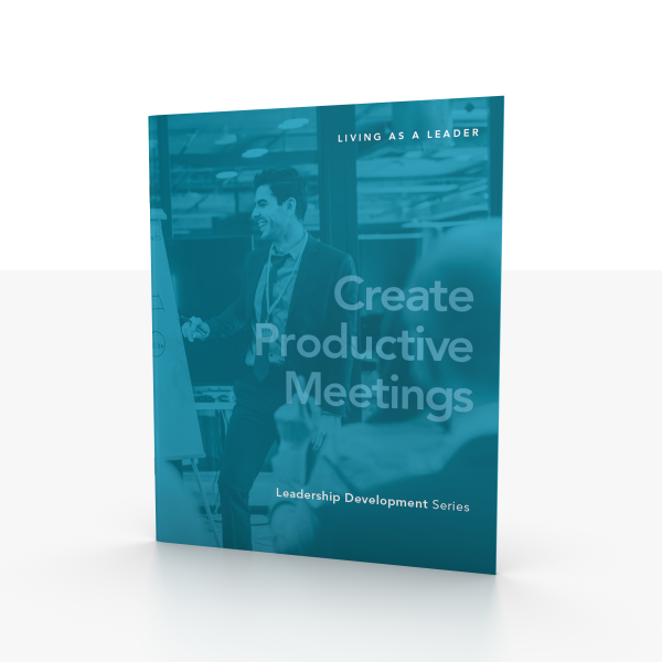 Create Productive Meetings - Participant Guide and Tip Card