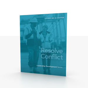 Resolve Conflict - Participant Guide and Tip Card